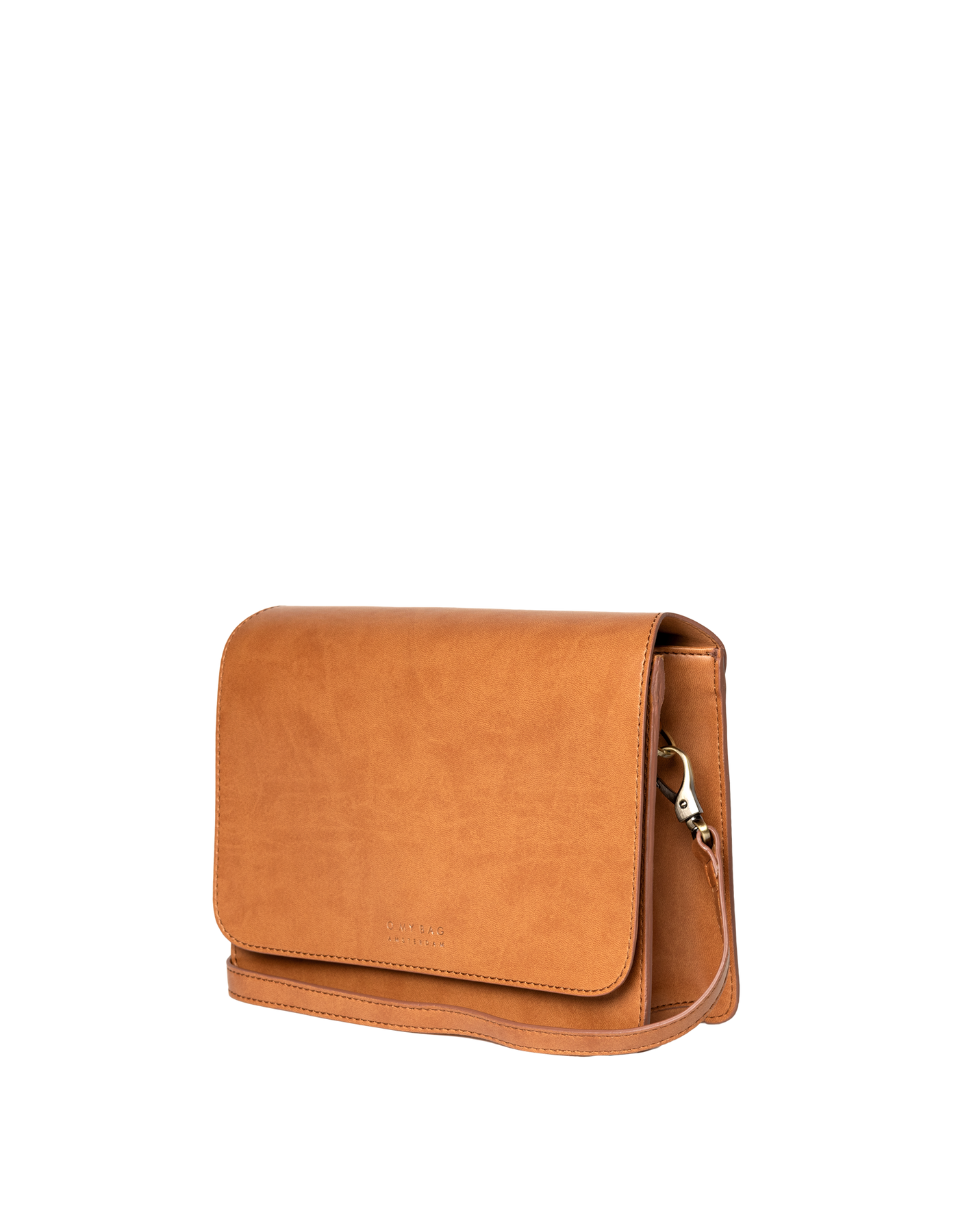 O MY BAG Audrey Cognac Apple Leather love it green